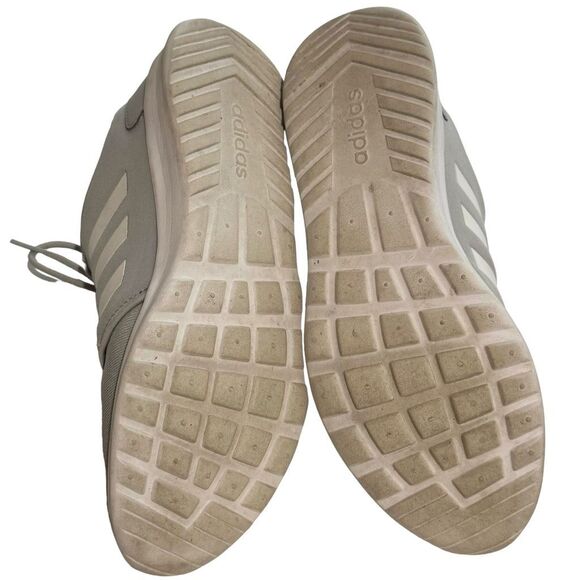 ADIDAS Women’s Gray White Cloudfoam Sneakers Size 9.5 - Picture 6 of 8